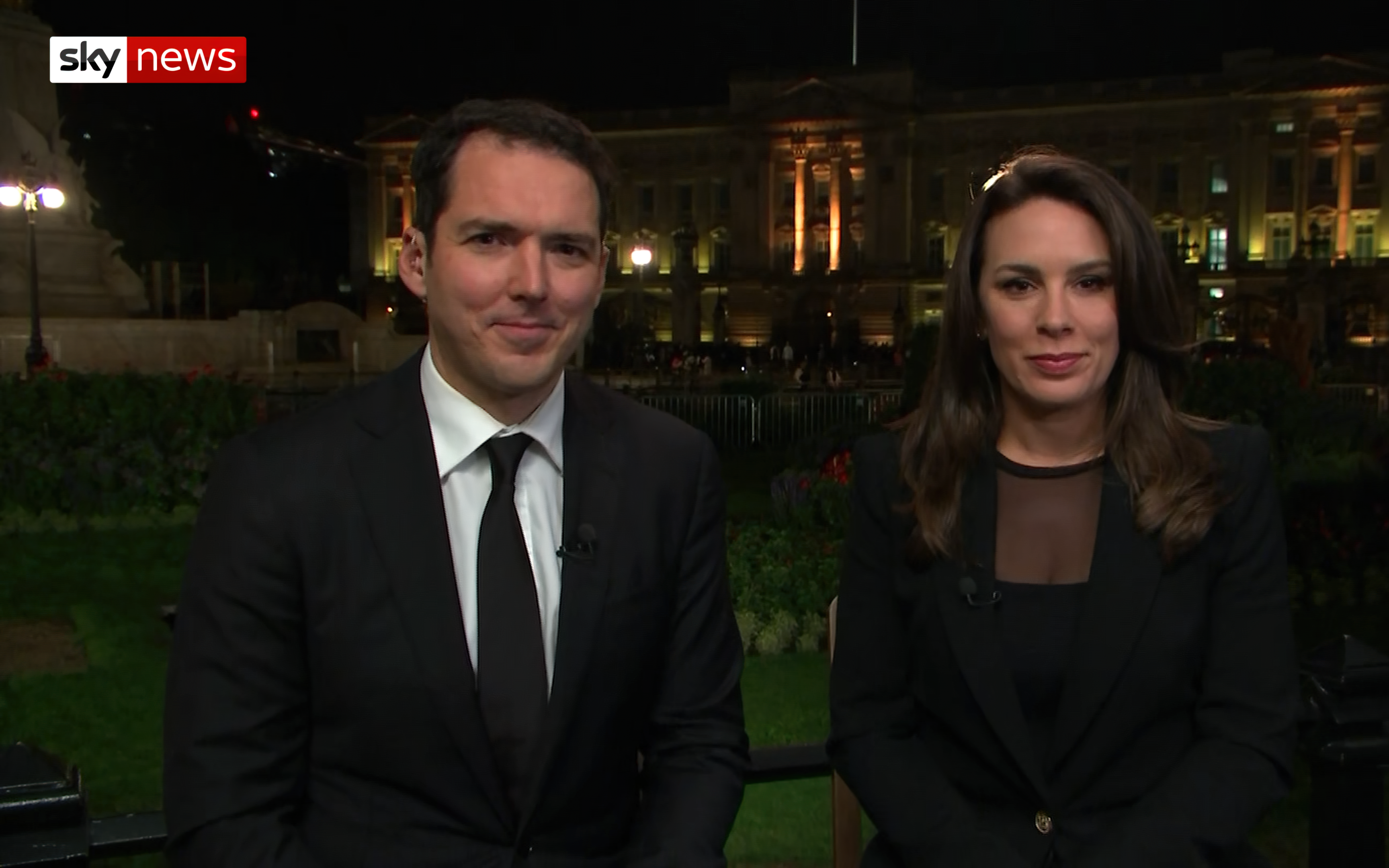 Peter Stefanovic and Laura Jayes