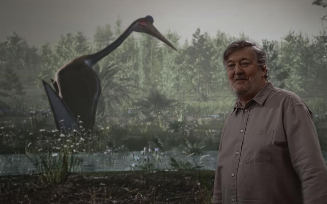 Dinosaur with Stephen Fry on SBS