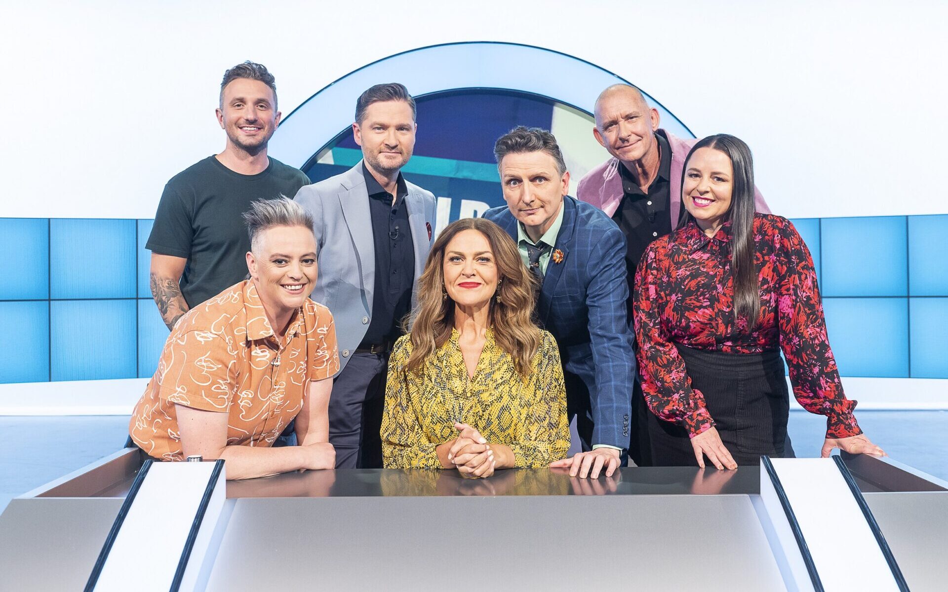 Would I Lie to You? Australia - Tommy Little, Geraldine Hickey, Charlie Pickering, Chrissie Swan. Frank Woodley, Pete Rowsthorn and Myf Warhurst