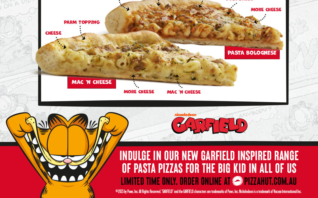 New Garfield Inspired Pizzas And Lasagna To Celebrate Feline’s 45th Purr-Thday