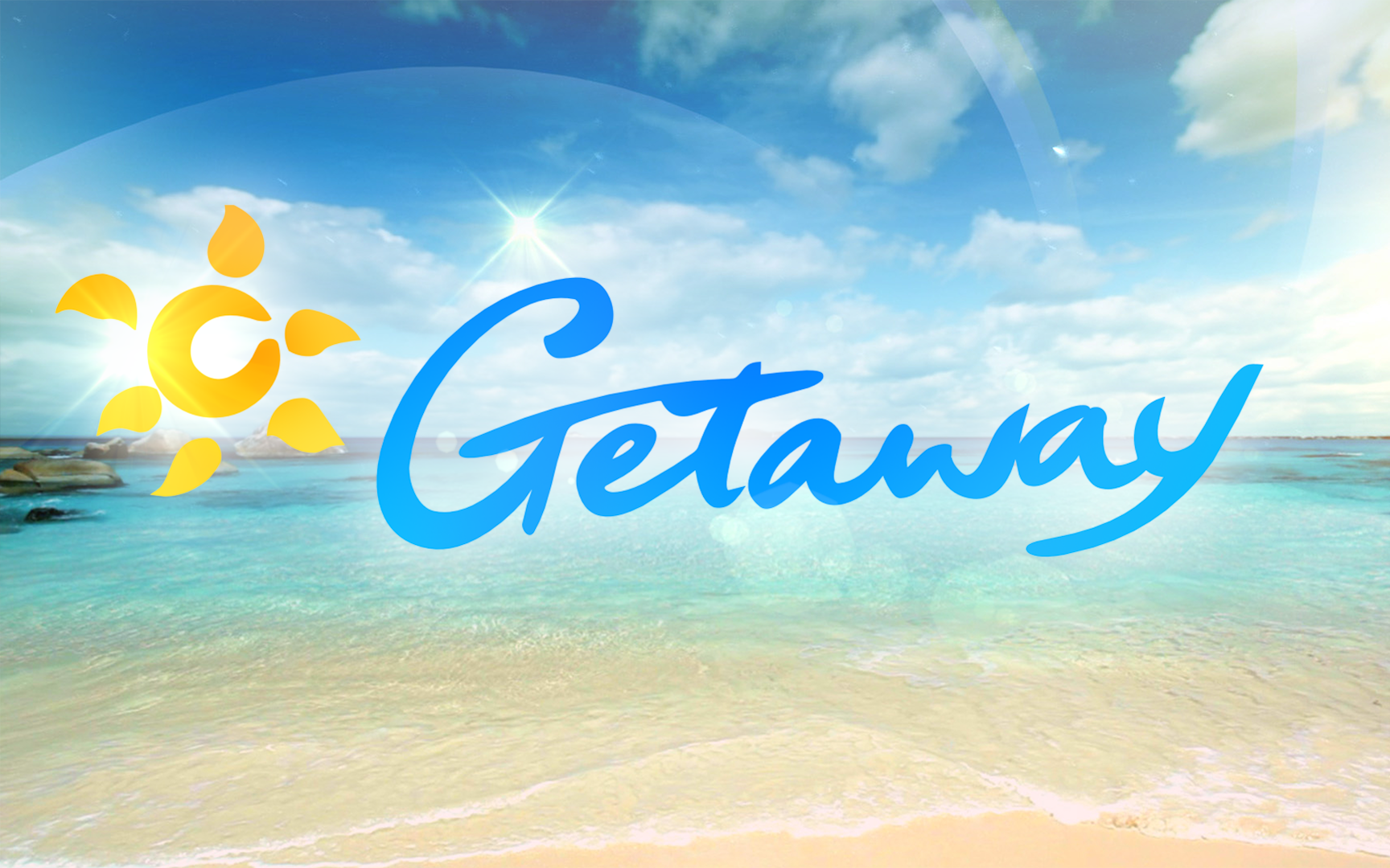 Getaway Holidays logo. Dream destination. Wonderful holidays