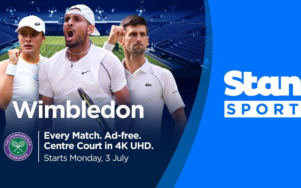 Wimbledon 2023 on Stan