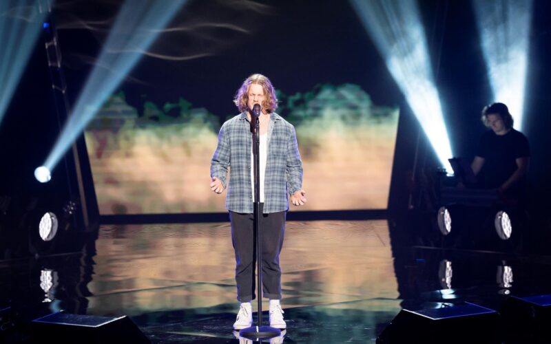 The Voice on Channel 7 introduces Ethan Beckton TV Central