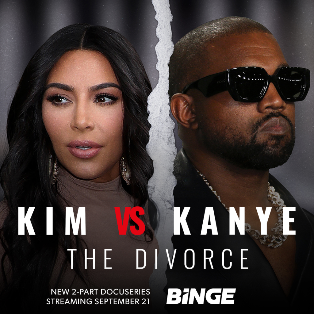 Kim vs Kanye: The Divorce on Binge trailer - TV Central