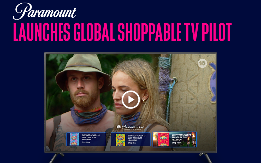 Paramount to launch global shoppable TV pilot in Australian Survivor
