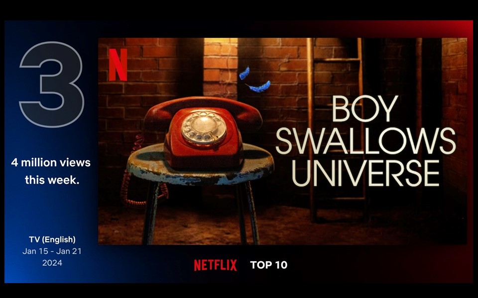 Boy Swallows Universe on Netflix