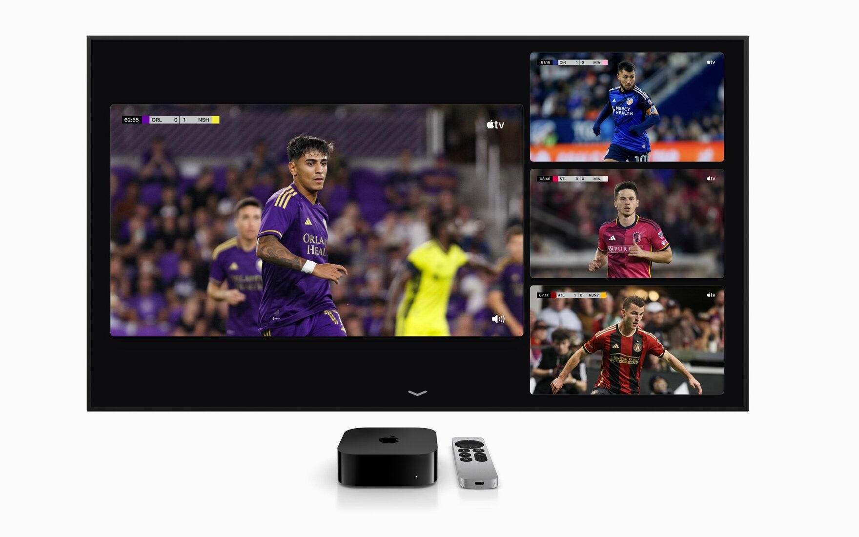 Major League Soccer returns the Apple TV app