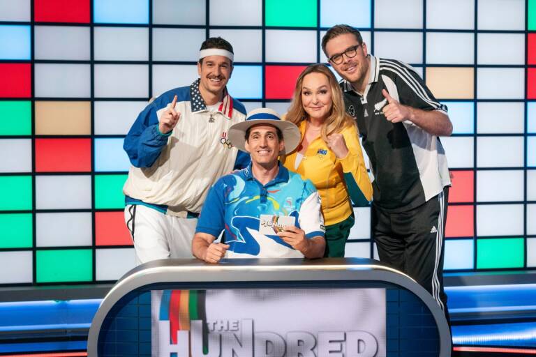 The Hundred with Andy Lee on Channel 9 Olympics special